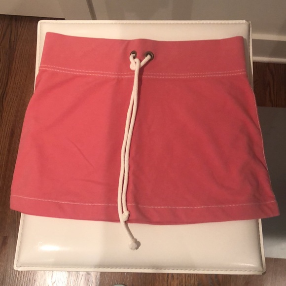 XS salmon pink tennis skirt/bikini bottom coverup. - Picture 2 of 3